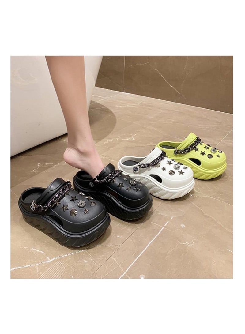 Wear Non Slip Lightweight Perforated Shoes For External Wear