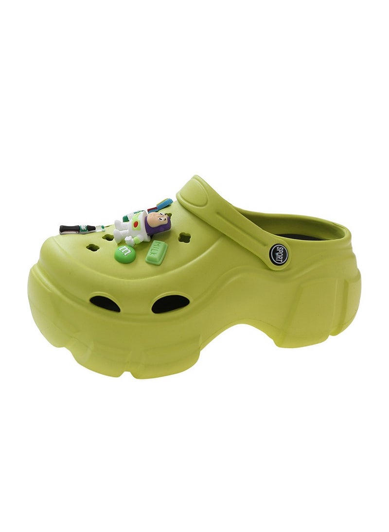Wear Non Slip Lightweight Perforated Shoes For External Wear