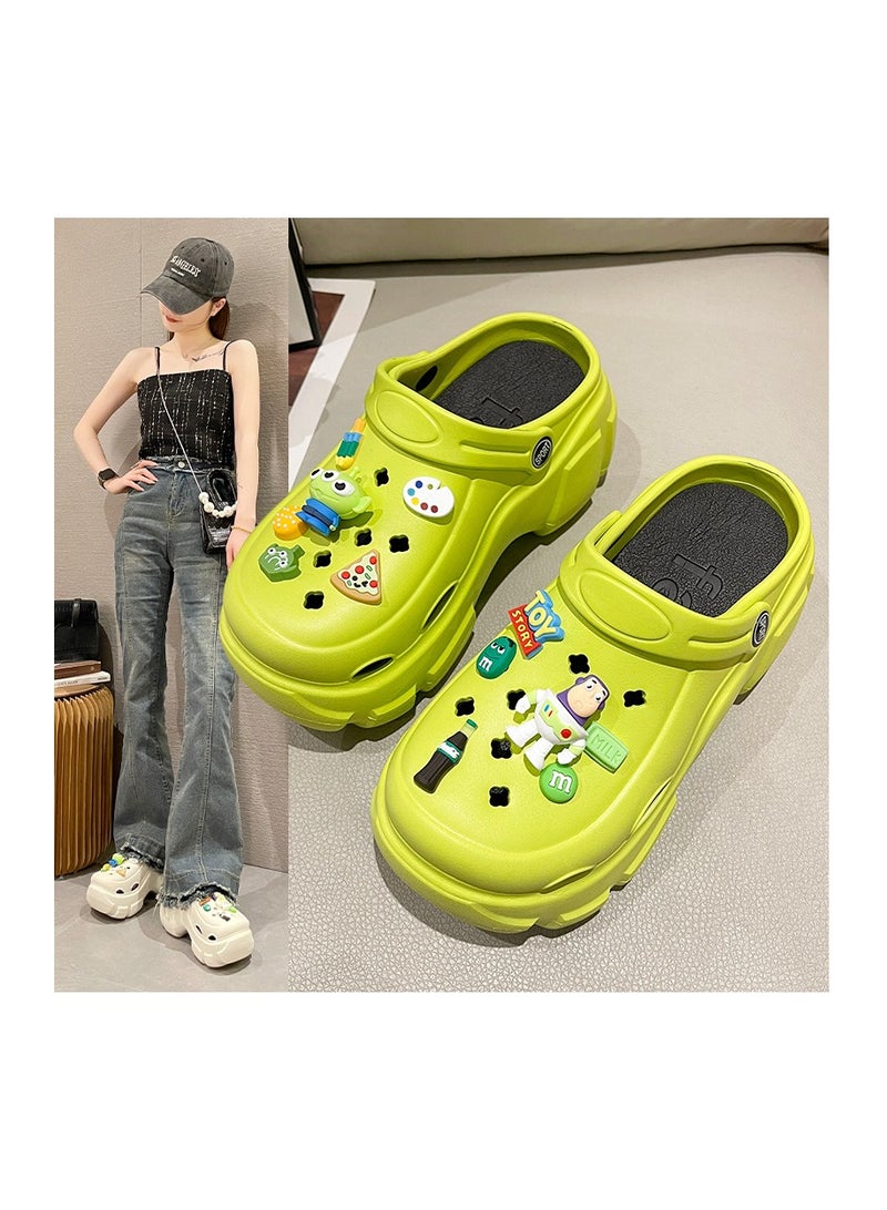 Wear Non Slip Lightweight Perforated Shoes For External Wear