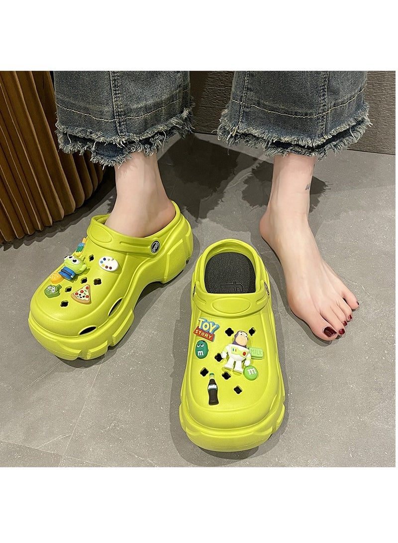 Wear Non Slip Lightweight Perforated Shoes For External Wear