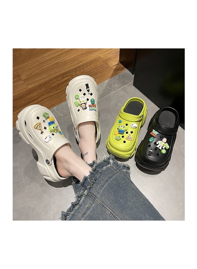 Wear Non Slip Lightweight Perforated Shoes For External Wear
