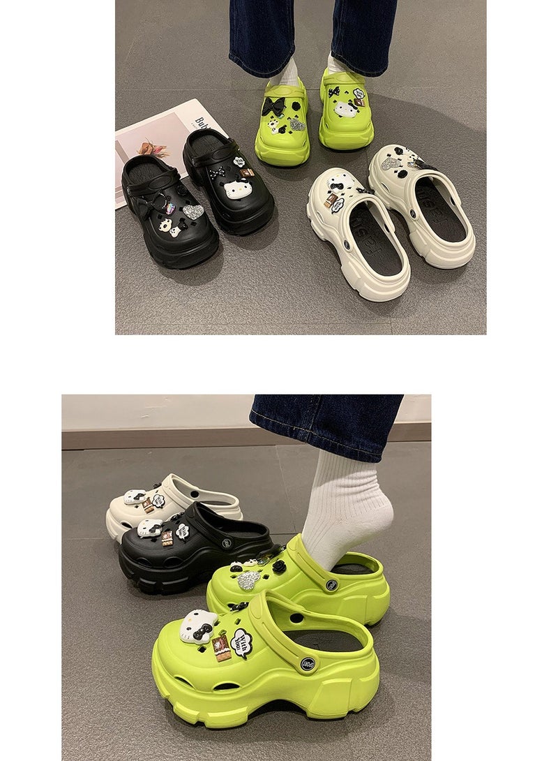Wear Non Slip Lightweight Perforated Shoes For External Wear