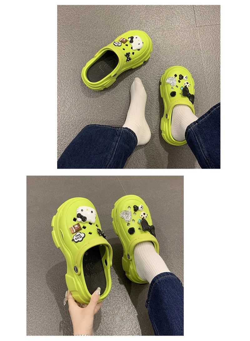 Wear Non Slip Lightweight Perforated Shoes For External Wear