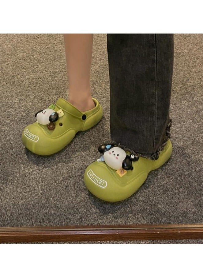 Wear Non Slip Lightweight Perforated Shoes For External Wear