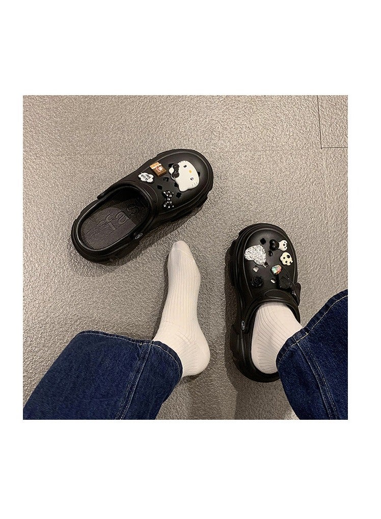 Wear Non Slip Lightweight Perforated Shoes For External Wear
