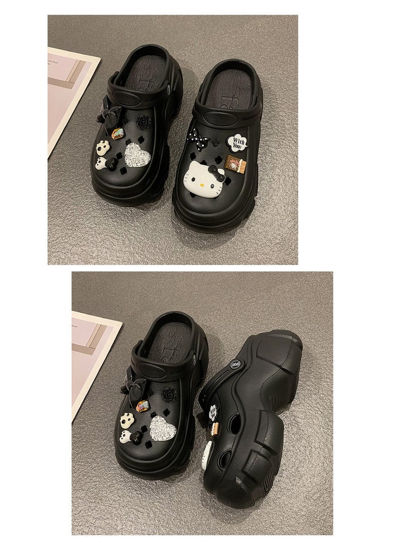 Wear Non Slip Lightweight Perforated Shoes For External Wear