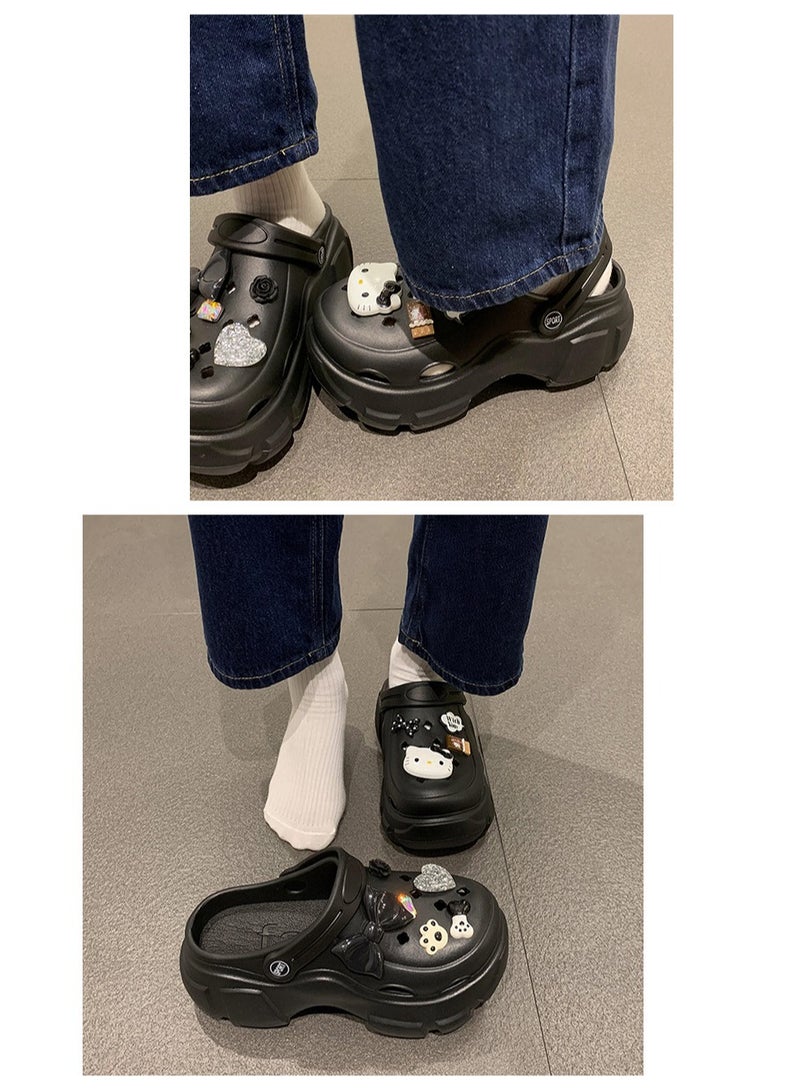 Wear Non Slip Lightweight Perforated Shoes For External Wear