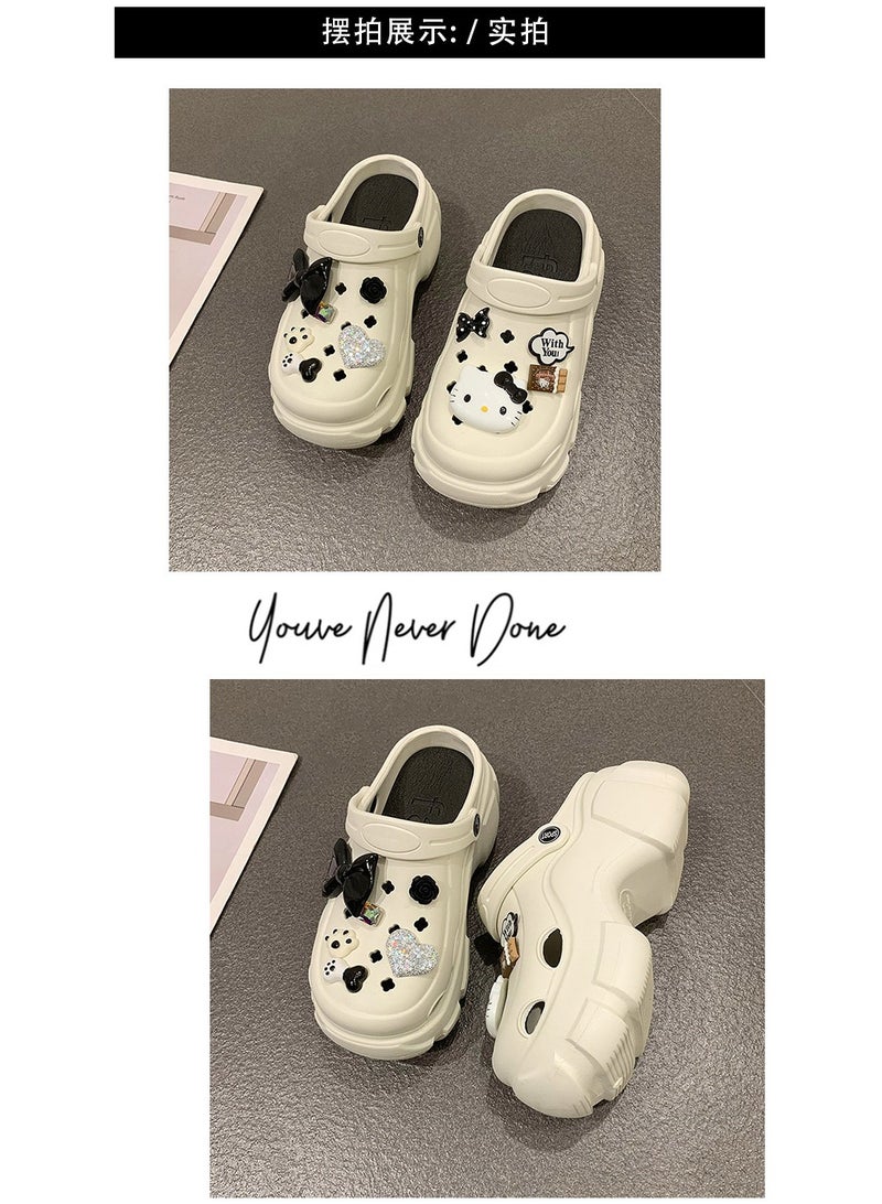 Wear Non Slip Lightweight Perforated Shoes For External Wear