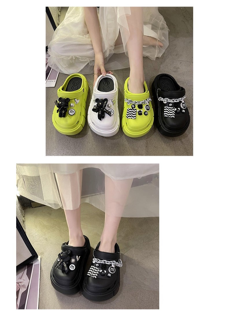 Wear Non Slip Lightweight Perforated Shoes For External Wear