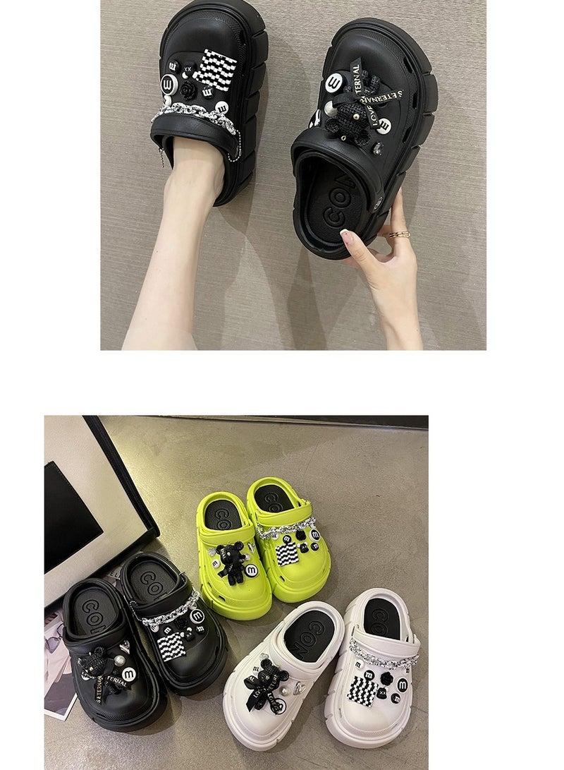 Wear Non Slip Lightweight Perforated Shoes For External Wear