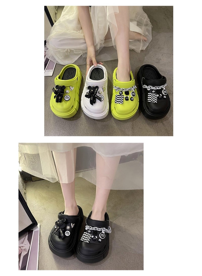 Wear Non Slip Lightweight Perforated Shoes For External Wear