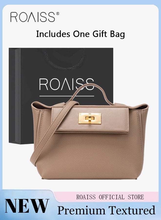 Multifunctional Fashion Handbag for Women Premium Exquisite Ladies Shoulder Crossbody Bags with Gift Bag Gifts for Mother Wife Girlfriend Suitable for Birthday Gift Anniversary or Casual Time