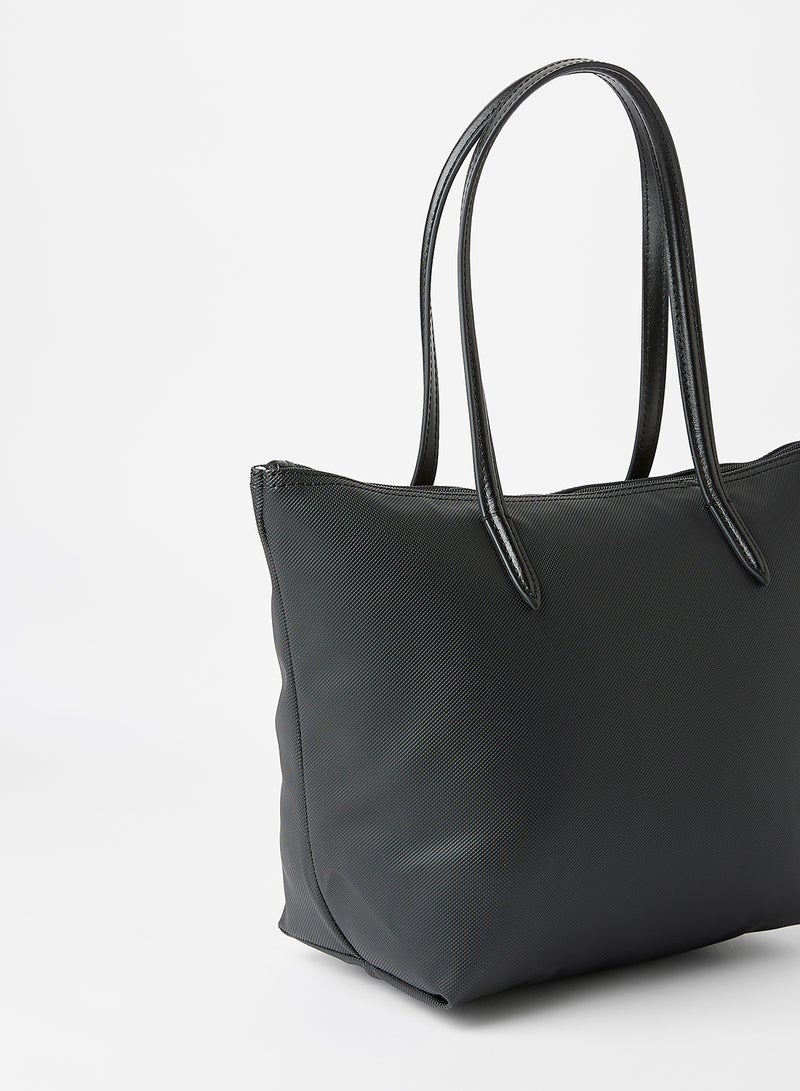L.12.12 Concept Small Zip Tote Bag Black