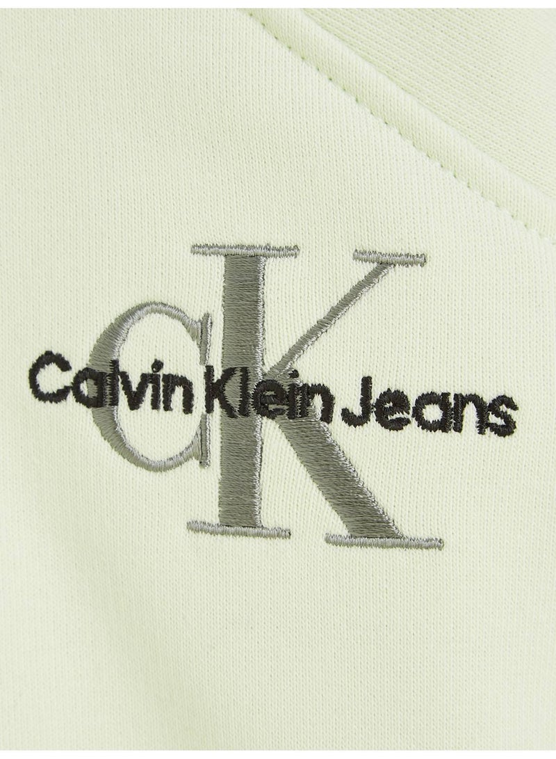 Calvin Klein Jeans Kids, Girls' Sweatshirt - Sportswear - Cotton , Green