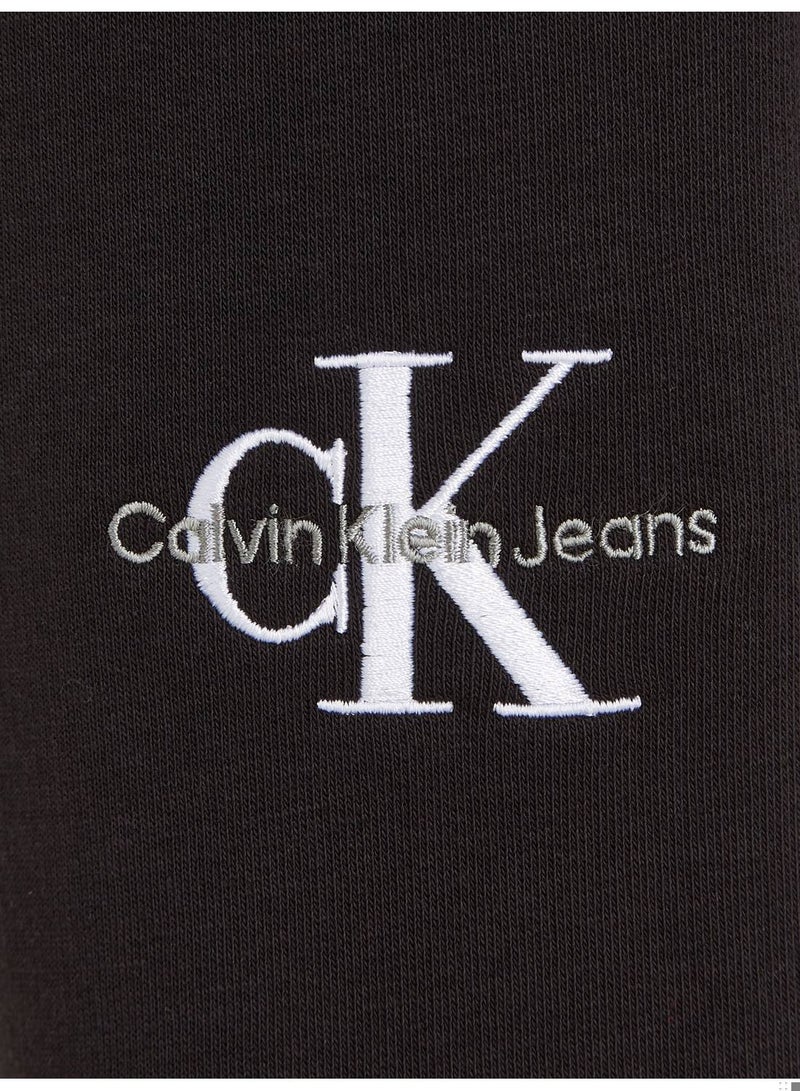 Calvin Klein Jeans Kids, Girls' Sweatpants - Sportswear - Cotton , Black