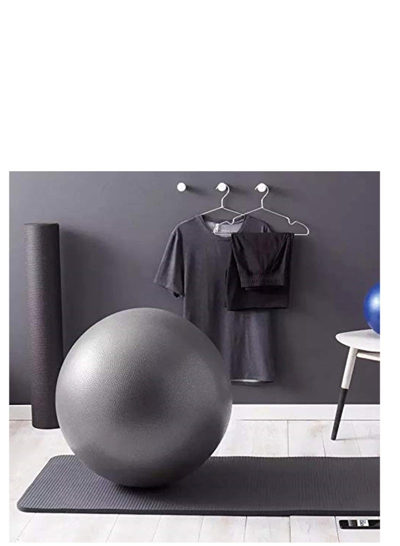 Non Slip yoga mat 10mm thick for exercise, Indoor Sports And Pilates Training -200 x 61cm Black