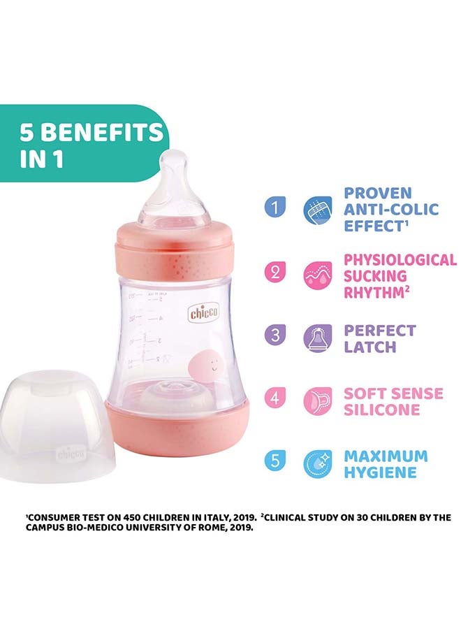 Perfect 5 Gift Set, Pink  1 Bottle 150Ml, 1 PhysioForma Minisoft, 1 Fashion Clip