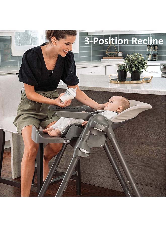 Polly Highchair 6M-3Y, Taupe