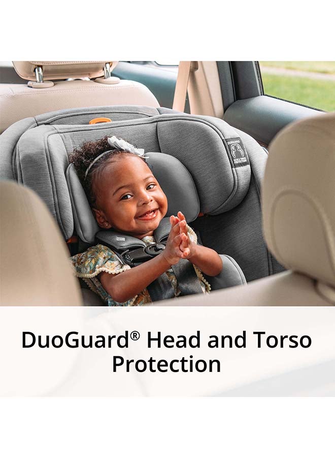 Baby OneFit ClearTex All-In-One Car Seat With Isofix - Obsidian, Upto 45 Kg