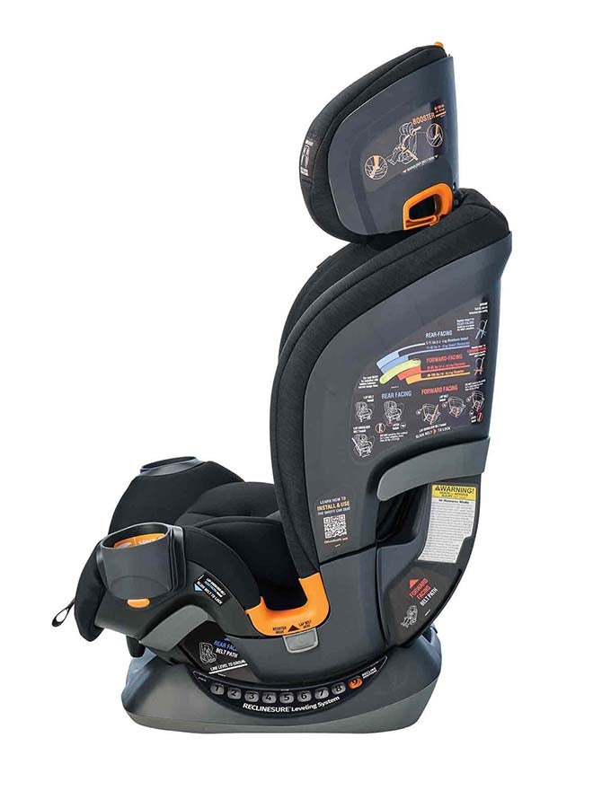 Baby OneFit ClearTex All-In-One Car Seat With Isofix - Obsidian, Upto 45 Kg