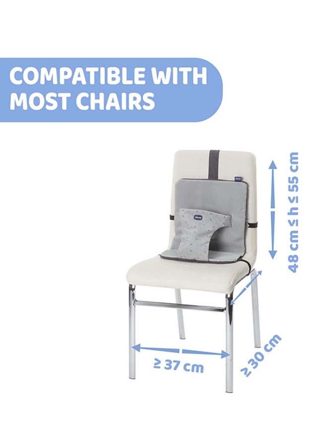 Wrappy Booster Seat 6M+, Grey