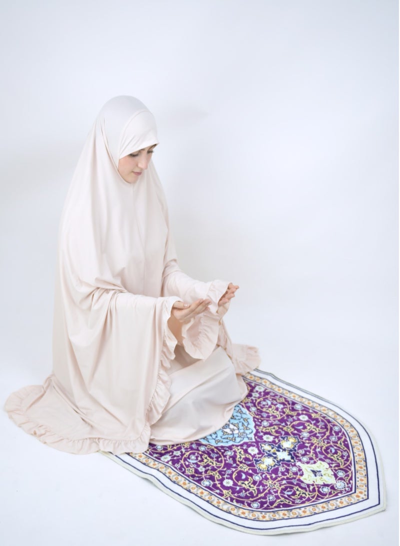 Two Piece Islamic prayer dress women the Long - Prayer Clothes for Women - Prayer Abaya For women - Jilbab 2 piece, Umrah essentials for women - Prayer set