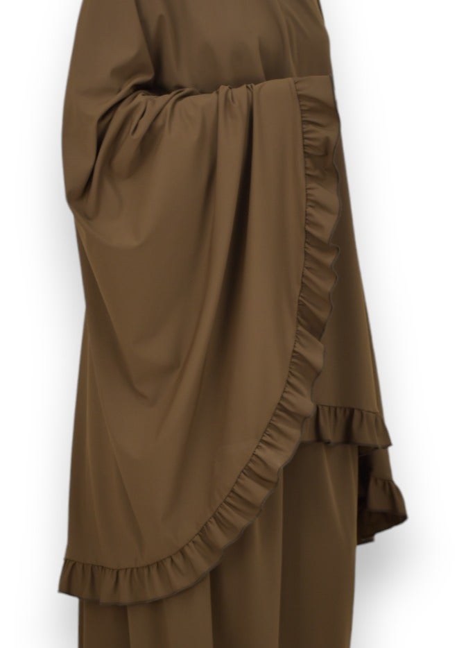 Two Piece Islamic prayer dress for women plus size