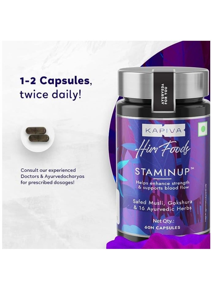 Stamin UP Capsules For Strength, 60 capsules