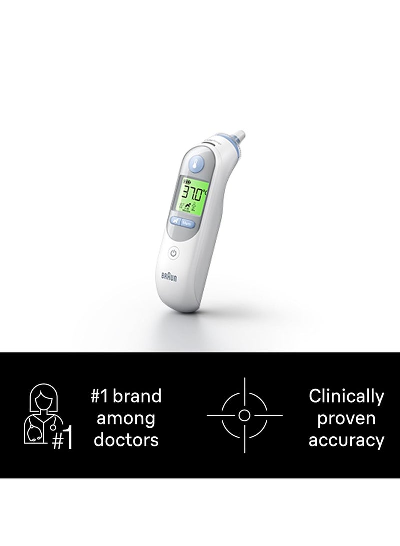 Thermoscan 7 With Age Precision Thermometer Easy To Use Rich Detailing Irt6520 White