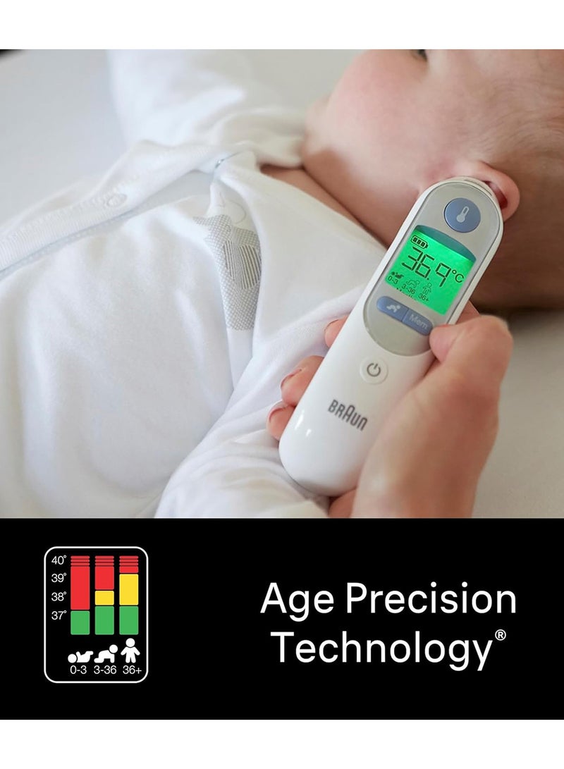 Thermoscan 7 With Age Precision Thermometer Easy To Use Rich Detailing Irt6520 White