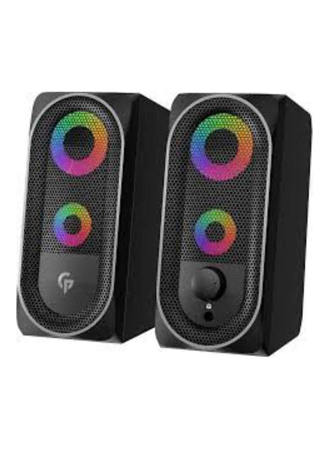 Stereo Bluetooth Gaming Speakers PDX511BT-BK Black