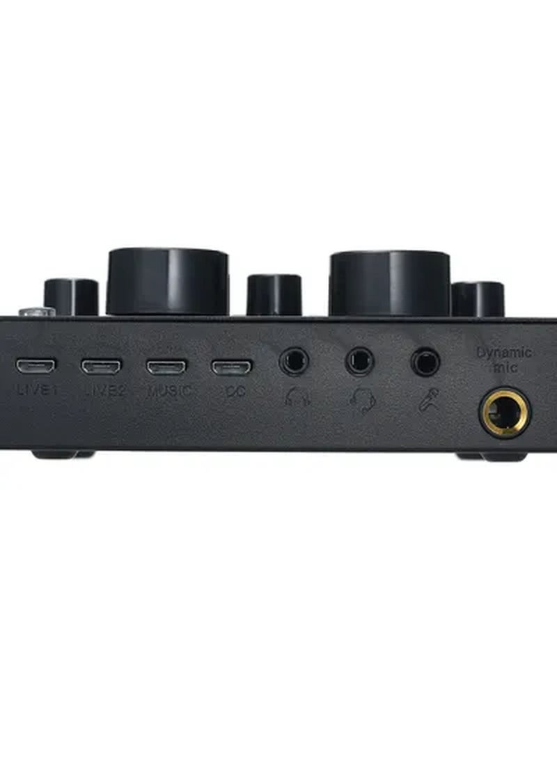 Multifunctional USB Webcast Sound Black
