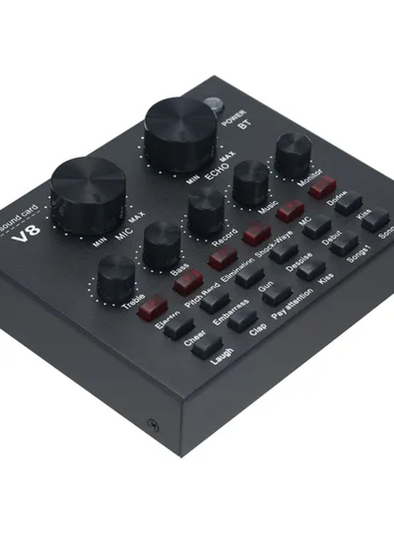 Multifunctional USB Webcast Sound Black