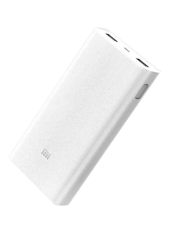 20000.0 mAh Mi Power Bank White