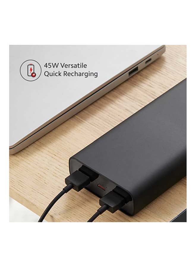 Mi 50W 20000 mAh Power Bank Black