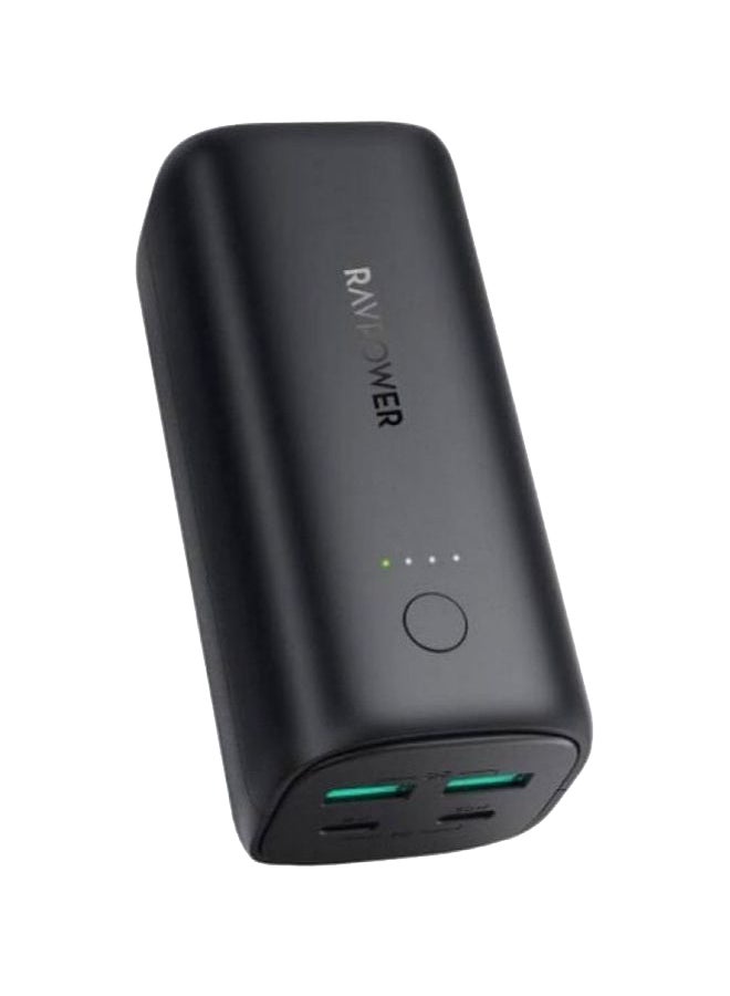 2000.0 mAh Power Bank 20000 MAH 50 W Black