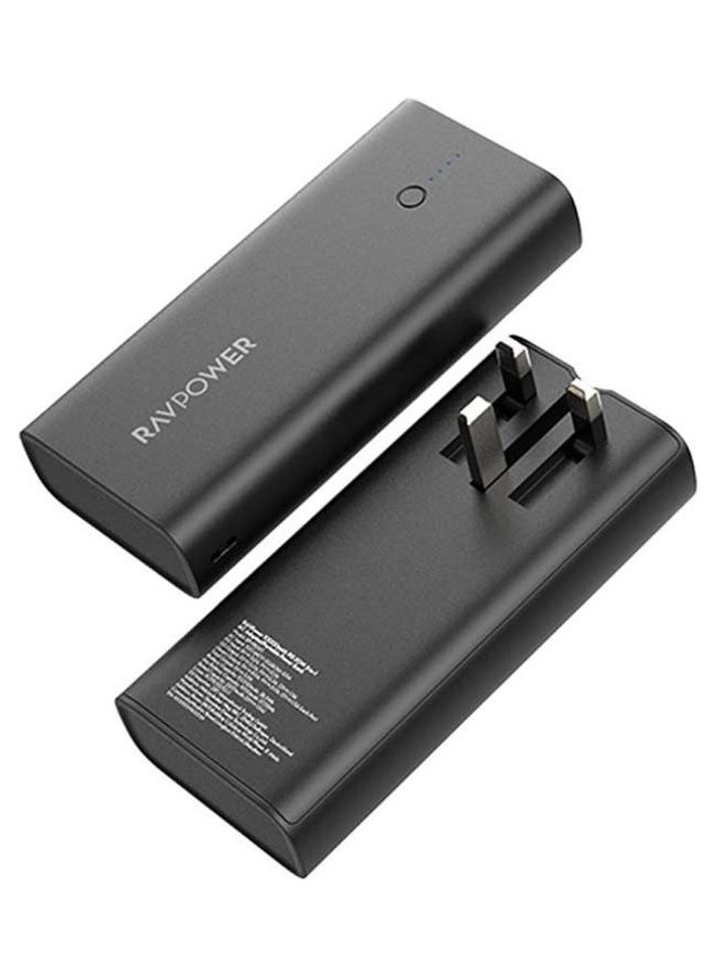 10000 mAh Power Bank 20W Black