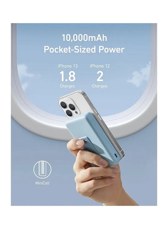 Wireless Power Bank 10000mAh Blue A1641H31 blue