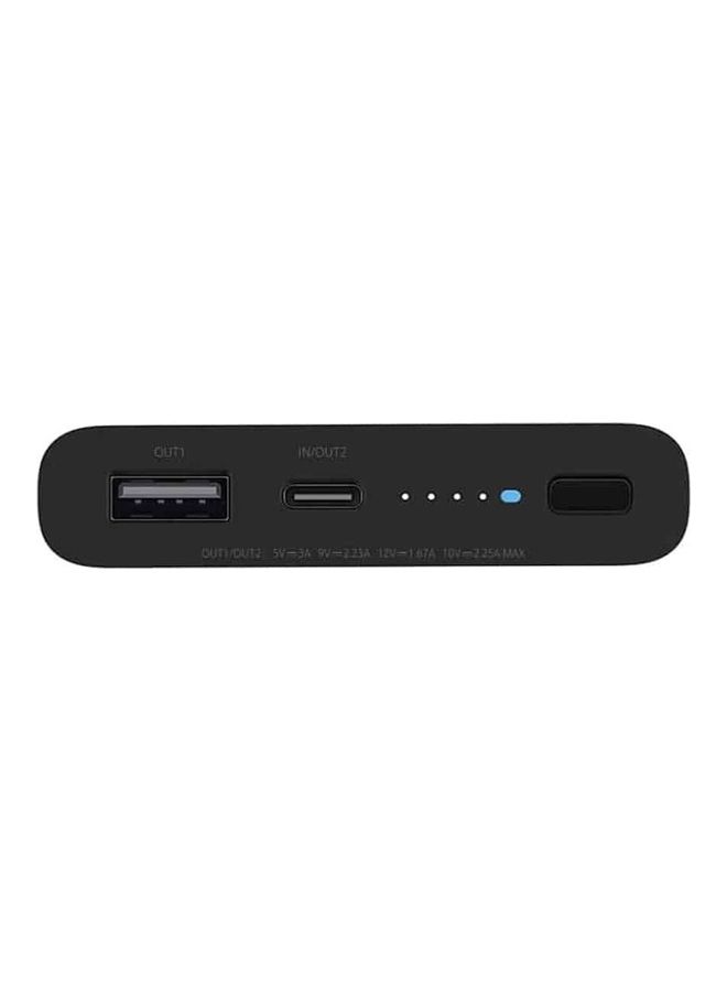 10W Wireless Power Bank Black