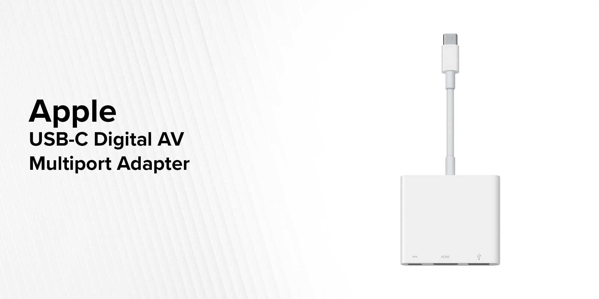 USB-C to Digital AV Multiport Adapter White