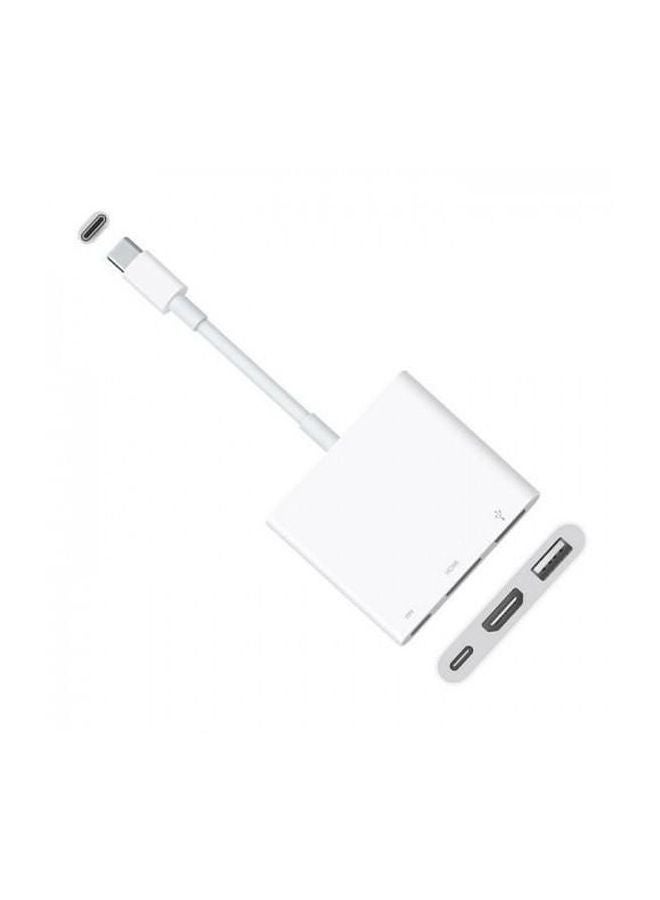 USB-C to Digital AV Multiport Adapter White