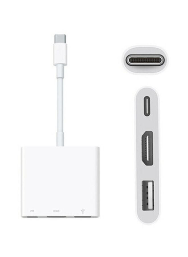 USB-C to Digital AV Multiport Adapter White