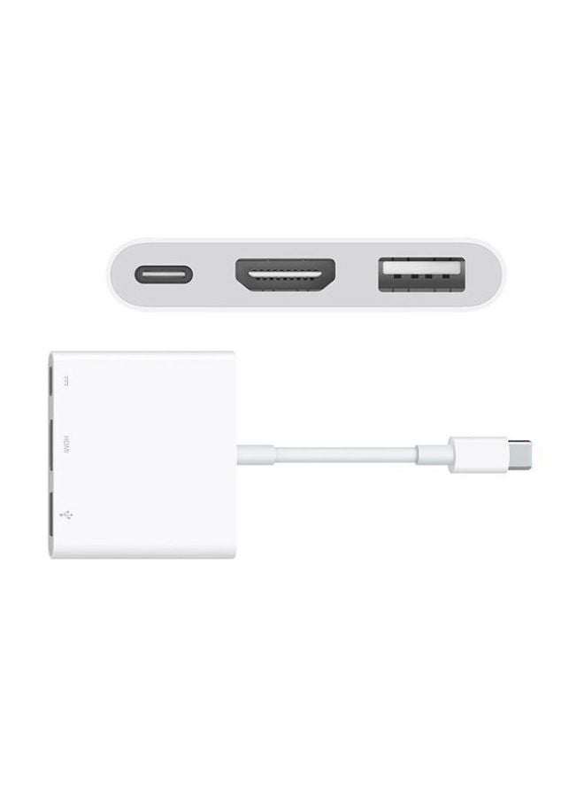 USB-C to Digital AV Multiport Adapter White