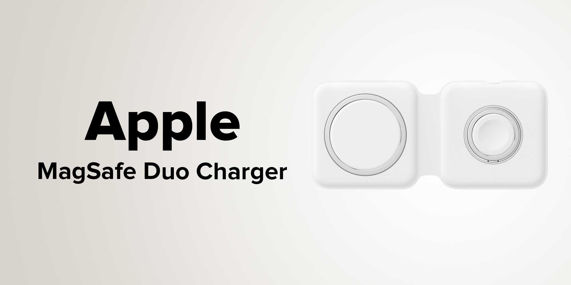 1460.0 mAh MagSafe Duo Charger White