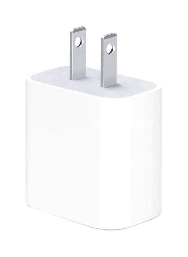 20W USB-C 2-Pin Power Adapter White