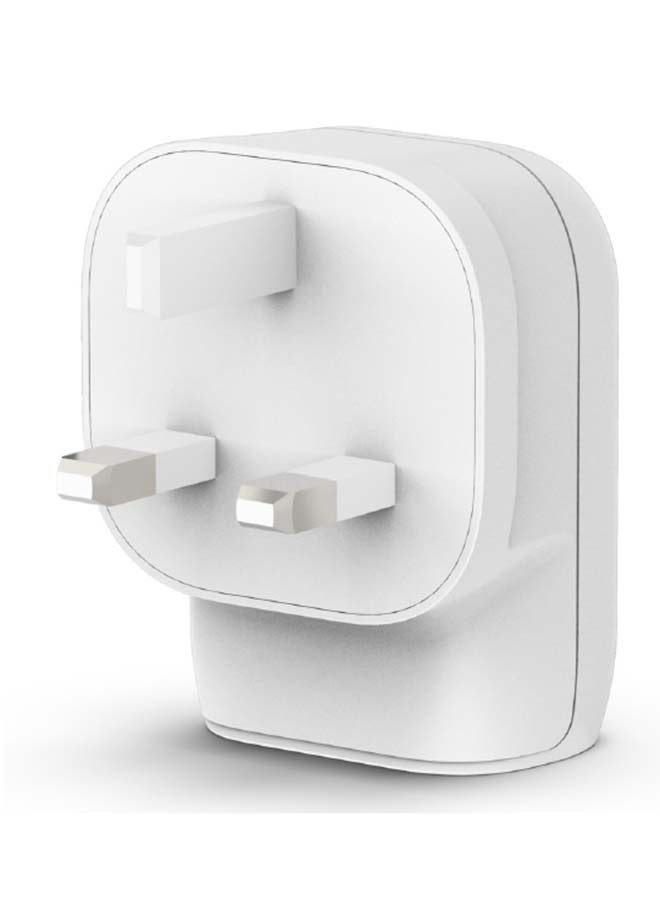 Dual Port Wall Charger   37W USB Type C Charger PPS PD With 25W USB C Port And 12W USB A Port   Adapter Type C Fast ChargIng For Samsung Galaxy S23 Ultra Plus Note 20 iPhone 14 Series And More White
