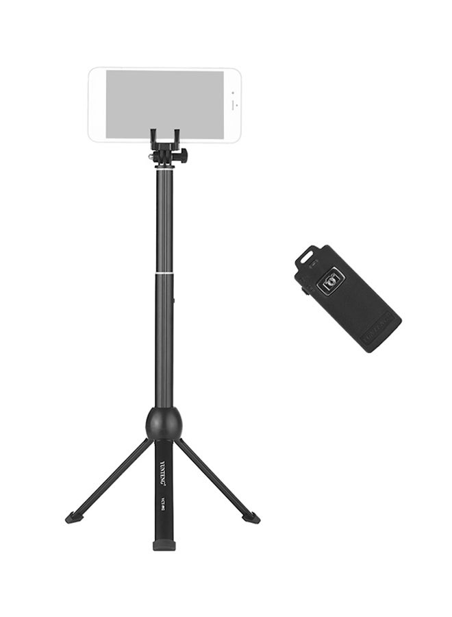 VCT-992 7-Section Wireless Remote Selfie Stick Black