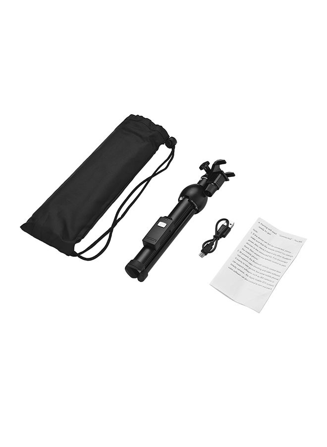 VCT-992 7-Section Wireless Remote Selfie Stick Black