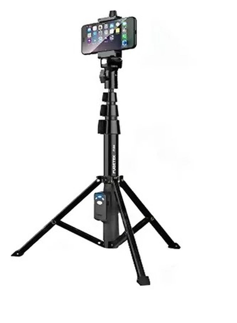 Tripod Stand With Selfie Stick Black