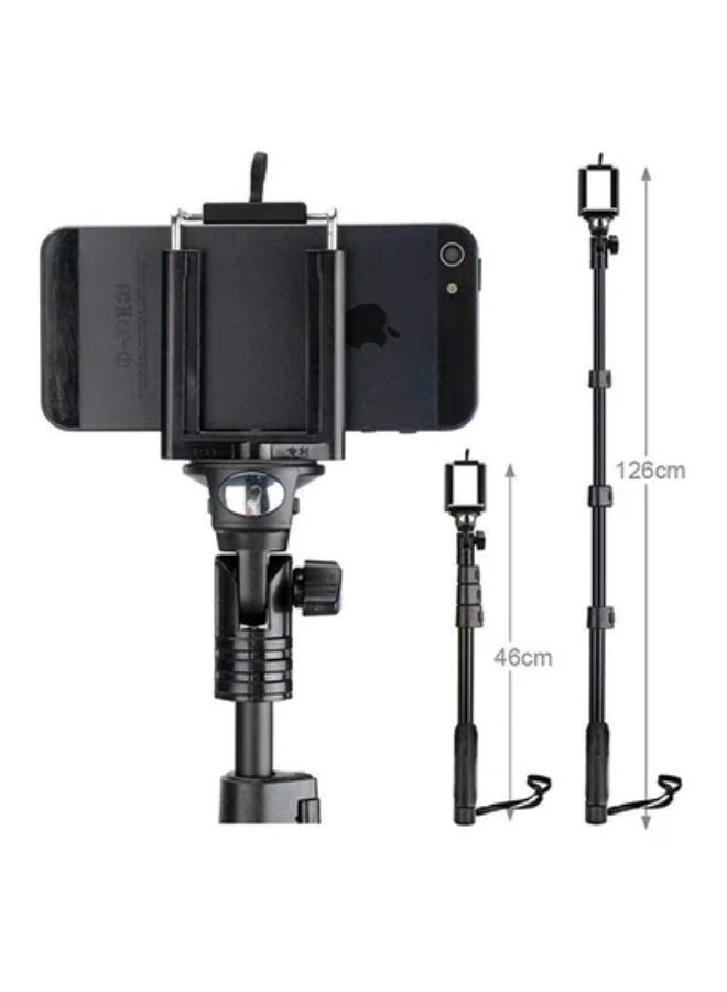 Selfie Stick Extendable Handheld Monopod Phone Holder With Bluetooth Shutter for Camera iPhone Android GoPro